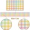 Pudodo Easter Buffalo Plaid Check Table Runner Spring Holiday Farmhouse Fireplace Kitchen Dining Room Home Party Decoration (13" x 90")